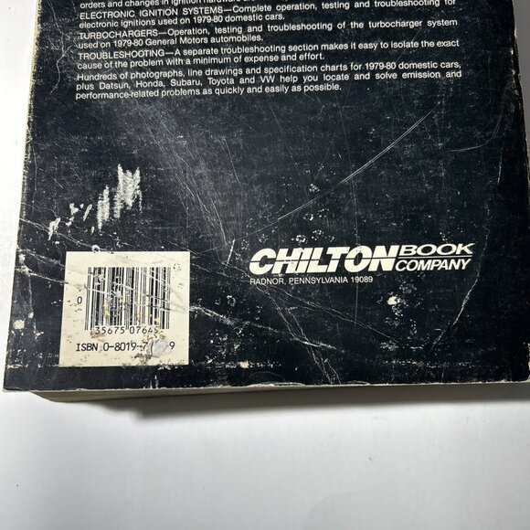 Chiltons Guide to Emission Diagnosis Tune-Up Vacuum Diagrams 1979-1980 Repair - Picture 4 of 11